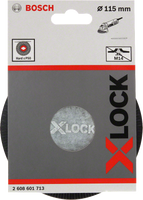 Bosch Accessoires X-LOCK Steunschijf voor fiberschijven 115 mm hard - 1 stuk(s) - 2608601713