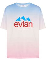 Balmain x Evian t-shirt à effet dégradé - Rose