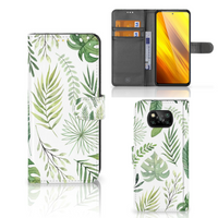 Xiaomi Poco X3 | Poco X3 Pro Hoesje Leaves - thumbnail