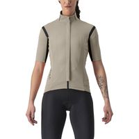 Castelli Gabba RoS 2 fietsjack korte mouw lichtgrijs dames S - thumbnail