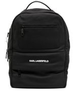 Karl Lagerfeld sac à dos à logo K/Pass brodé - Noir