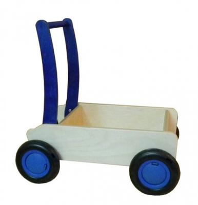 Van Dijk Toys blokkenwagen 55 cm blauw