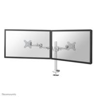 Newstar Fpma-D935Dg Flatscreen Bureausteun, Zilver, 360° Roteren, 300° Zwenken, 180° Kantelen, 12Cm-50Cm Diepte, 0-50Cm Hoogte
