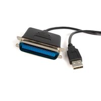 StarTech.com 3 m USB naar Parallel Printer Adapter M/M - thumbnail