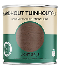 Hardhout Tuinhoutolie 0.75 liter Puur wit