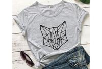 T-shirt voor dames in de aanbieding