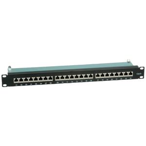 Value 24 poorten Netwerkpatchpaneel 483 mm (19) CAT 6 1 HE Zwart