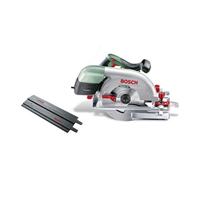 Bosch PKS 66-2 AF handcirkelzaag 190 mm 1600 W + zaagblad SpeedLine + geleiderail 70 cm (0603502004)