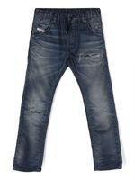 Diesel Kids Krooley straight-leg jeans - Bleu - thumbnail