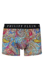 Philipp Plein boxer à motif cachemire - Bleu