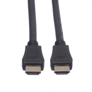 VALUE HDMI High Speed Cable met Ethernet M-M, LSOH, zwart, 2 m