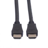 VALUE HDMI High Speed Cable met Ethernet M-M, LSOH, zwart, 2 m - thumbnail