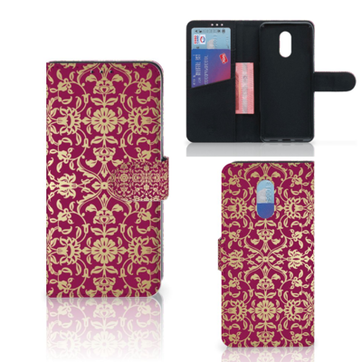 Wallet Case OnePlus 7 Barok Pink Wallet Case OnePlus 7 Barok Pink