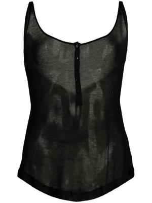 Kiki de Montparnasse débardeur Ribbed Intime - Noir Kiki de Montparnasse débardeur Ribbed Intime - Noir