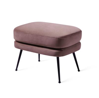 Jesper Home Hocker 'Rebun' Velvet, kleur Roze