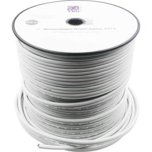 TRU COMPONENTS Duplex-Netwerkkabel CAT 6 SF/UTP 8 x 2 x 0.196 mm² Wit 100 m