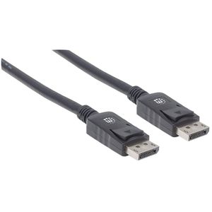 Manhattan 307116-CG DisplayPort-kabel DisplayPort Aansluitkabel DisplayPort-stekker, DisplayPort-stekker 2.00 m Zwart