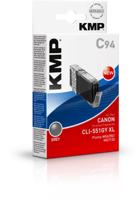 KMP Inktcartridge vervangt Canon CLI-551GY XL Compatibel Grijs C94 1519,0041