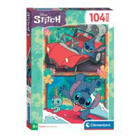 Clementoni Legpuzzel Super Color Stitch, 104st. - thumbnail