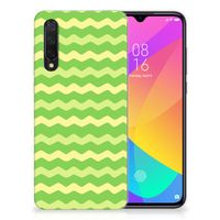 Xiaomi Mi 9 Lite TPU bumper Waves Green - thumbnail