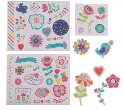 Moses Deco stickers Flowers and dots Moses Deco stickers Flowers and dots