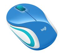 Logitech M187 Mini Blauw Draadloze Muis - thumbnail