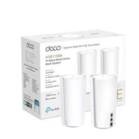 TP-Link Deco XE200 V1 - WLAN-systeem (2 routers) - tot 6.500 sq.ft - mesh - 10 GigE - WLAN 6E - Wi-Fi 6 - Multi-Band