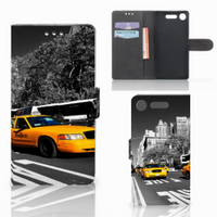 Sony Xperia XZ1 Flip Cover New York Taxi