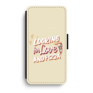 Pizza is the answer: iPhone XR Flip Hoesje