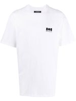 Nahmias t-shirt en coton à logo imprimé - Blanc