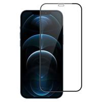 iPhone 12/12 Pro Lippa 2.5D Volledige dekking getemperd glas Screen Protector - 9H - Zwarte rand