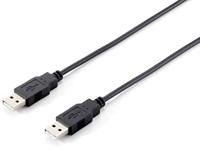 Equip USB-kabel polyzak 1,80 Meter zwart