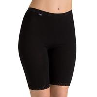 Sloggi Dames Basic+ Long Panty, Zwart, 44