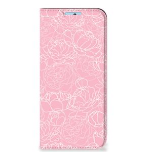 Xiaomi Redmi Note 11/11S Smart Cover White Flowers