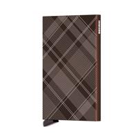 Secrid Cardprotector Kaarthouder Laser Tartan Brown