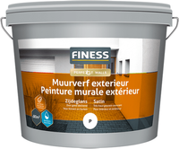 finess muurverf zijdeglans exterieur donkere kleur 2.5 ltr