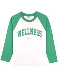 Sporty & Rich Wellness Ivy cotton T-shirt - Blanc