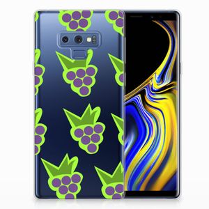 Samsung Galaxy Note 9 Siliconen Case Druiven