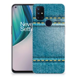 OnePlus Nord N10 5G Silicone Back Cover Jeans