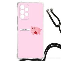 Samsung Galaxy A53 Stevig Bumper Hoesje Pig Mud