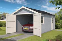 Outdoor Life Products | Garage Dillon 300 x 540 | Gecoat | Platinum Grey-Wit