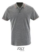 Sol’s L02081 Men`s Heather Polo Shirt Paname