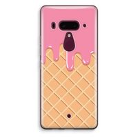 Ice cream: HTC U12+ Transparant Hoesje