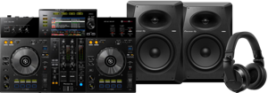 Pioneer DJ XDJ-RR + Pioneer DJ HDJ-X7 Zwart + Pioneer VM80 (per paar)