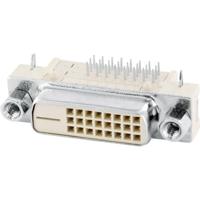 econ connect DVID1 DVI-connector Bus, inbouw horizontaal Aantal polen: 25 Beige 1 stuk(s) - thumbnail