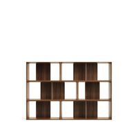 Kave Home Modulair Wandrek Litto Walnoot, 114 x 168cm - Bruin - thumbnail