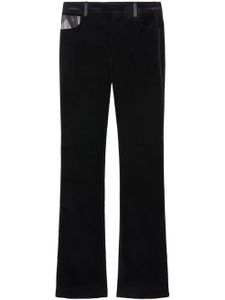 PUCCI pantalon droit à imprimé Marmo - Noir