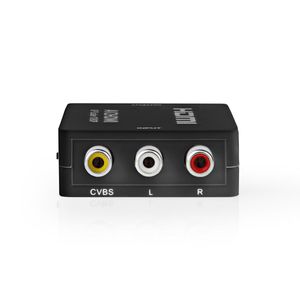 Composietvideo-naar-HDMI-Converter | 1-Wegs - 3x RCA (RWY) | HDMI-Uitgang