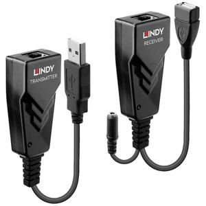 LINDY 42674 USB-extender USB 2.0 via netwerkkabel RJ45 100 m