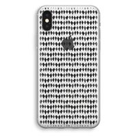 Crazy shapes: iPhone XS Transparant Hoesje - thumbnail